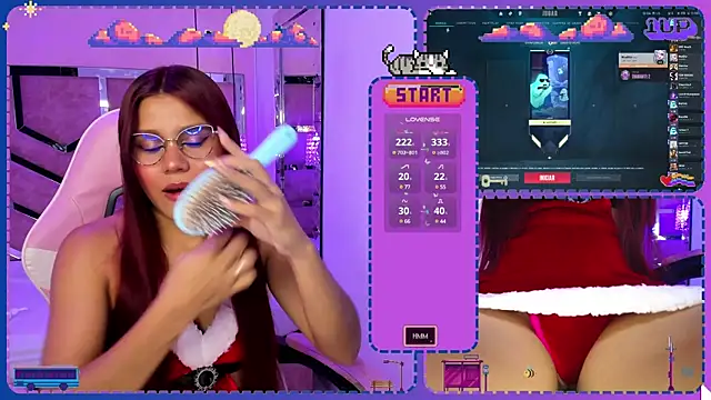 Sara-Hill online show from December 10, 8:49 pm