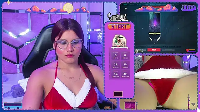 Sara-Hill online show from December 22, 9:09 pm