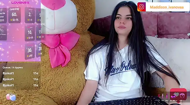 Madisson Ivanova online show from January 15, 11:00 am