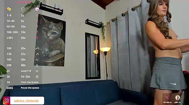 Snapshot of sabrina_clementss chatting on February 1, 4:46 am sabrina clementss online show from February 1, 4:46 am