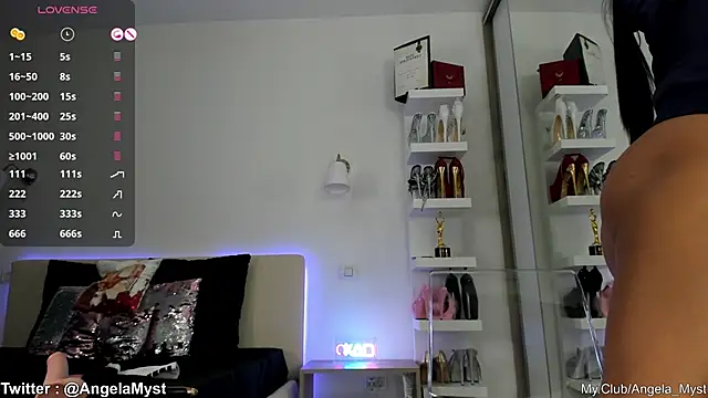 Angela Myst online show from January 7, 8:56 am