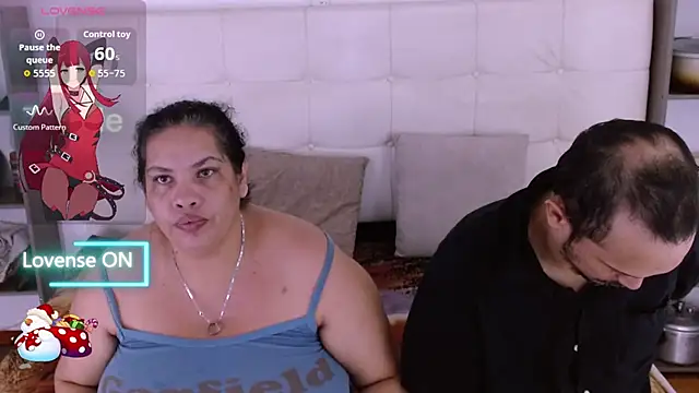 Candy and Jh0n online show from November 26, 12:50 pm