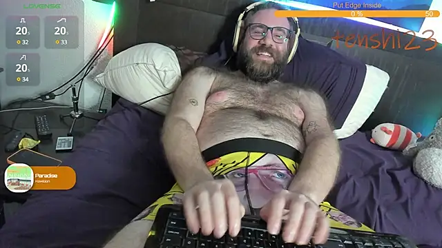 Snapshot of tenshi23strip chatting on March 3, 7:43 am tenshi23strip online show from March 3, 7:43 am