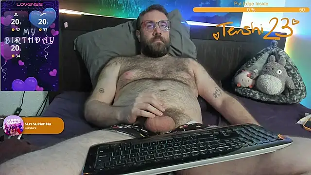 Snapshot of tenshi23strip chatting on January 10, 7:10 am tenshi23strip online show from January 10, 7:10 am