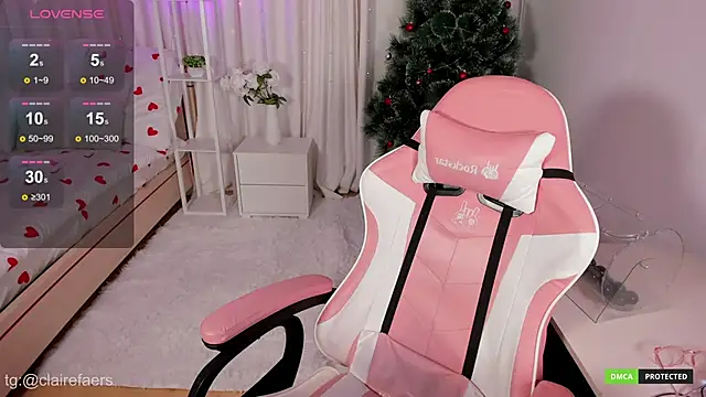 Snapshot of ClaireFaers_ chatting on December 26, 1:43 pm ClaireFaers online show from December 26, 1:43 pm