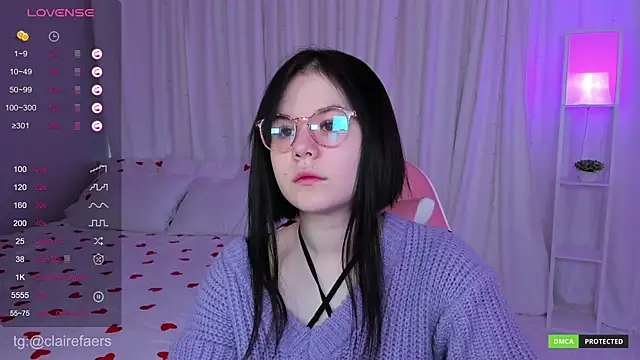 Snapshot of ClaireFaers_ chatting on January 15, 9:56 am ClaireFaers online show from January 15, 9:56 am