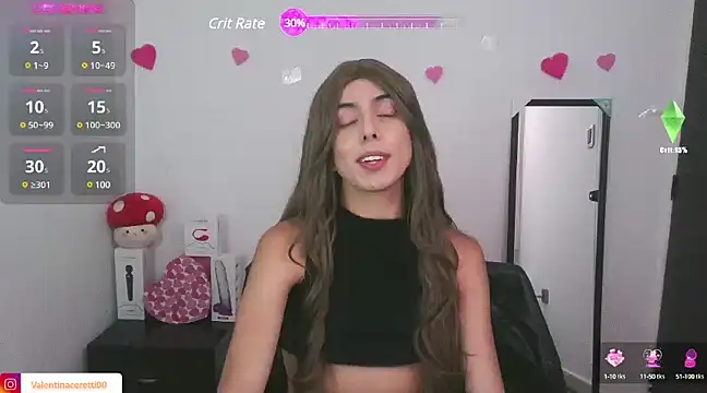 valentina crtti online show from February 14, 2:23 pm