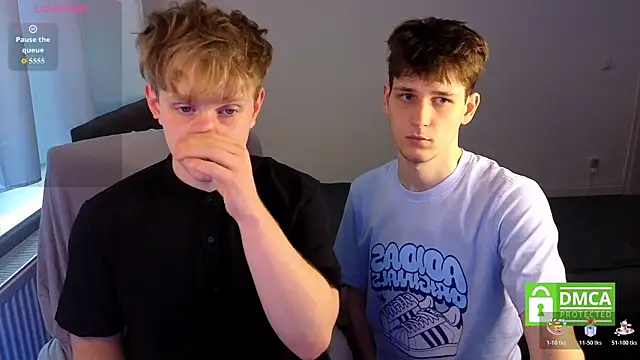 cutie guys online show from June 14, 6:21 pm