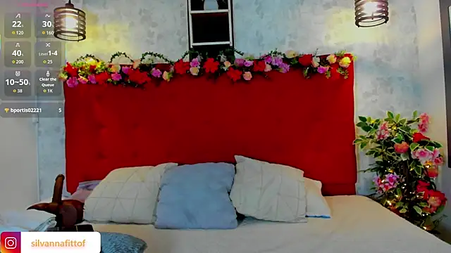 Snapshot of SilvannaFit chatting on November 28, 12:08 pm SilvannaFit online show from November 28, 12:08 pm