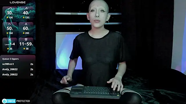 Snapshot of lnxmst chatting on January 25, 1:32 am lnxmst online show from January 25, 1:32 am