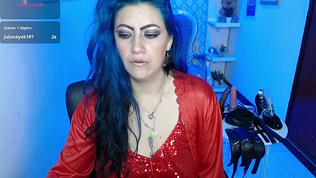 Snapshot of scarleth_blue chatting on January 22, 9:57 am scarleth blue online show from January 22, 9:57 am
