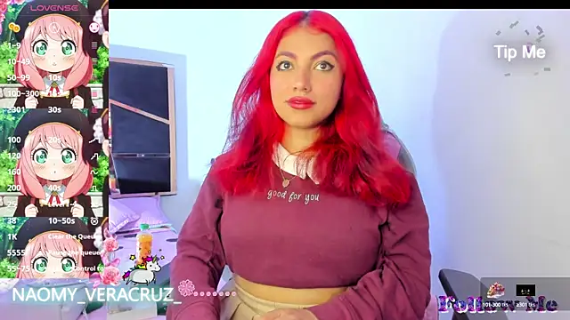 Snapshot of Naomy_veracruz_ chatting on January 21, 1:32 pm Naomy veracruz online show from January 21, 1:32 pm