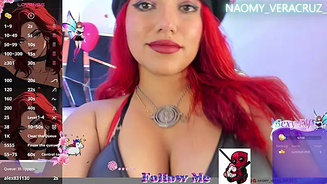Snapshot of Naomy_veracruz_ chatting on February 24, 4:04 pm Naomy veracruz online show from February 24, 4:04 pm