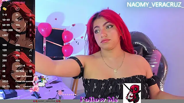 Snapshot of Naomy_veracruz_ chatting on February 25, 12:55 pm Naomy veracruz online show from February 25, 12:55 pm
