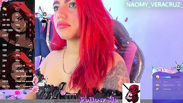 Snapshot of Naomy_veracruz_ chatting on February 25, 4:00 pm Naomy veracruz online show from February 25, 4:00 pm