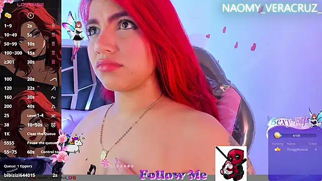 Snapshot of Naomy_veracruz_ chatting on February 26, 1:19 pm Naomy veracruz online show from February 26, 1:19 pm
