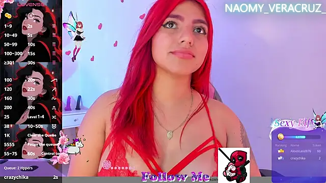 Snapshot of Naomy_veracruz_ chatting on February 27, 7:26 pm Naomy veracruz online show from February 27, 7:26 pm