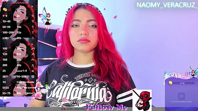 Snapshot of Naomy_veracruz_ chatting on February 28, 1:58 pm Naomy veracruz online show from February 28, 1:58 pm