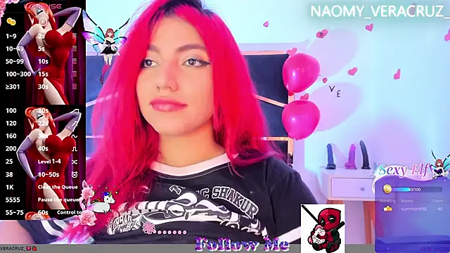 Snapshot of Naomy_veracruz_ chatting on February 28, 8:07 pm Naomy veracruz online show from February 28, 8:07 pm