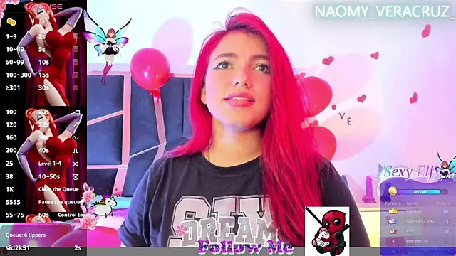 Snapshot of Naomy_veracruz_ chatting on March 5, 4:46 pm Naomy veracruz online show from March 5, 4:46 pm