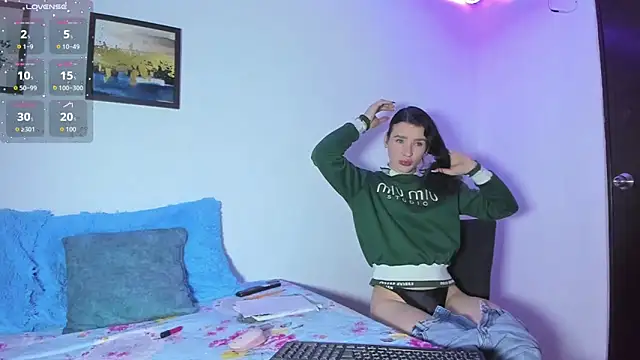 Snapshot of elafranco_ chatting on November 25, 3:50 am elafranco online show from November 25, 3:50 am