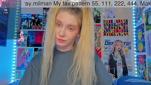 Snapshot of AliceMilman chatting on January 30, 8:11 am AliceMilman online show from January 30, 8:11 am