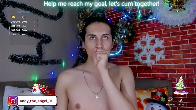 andy angell1 online show from November 29, 12:30 pm