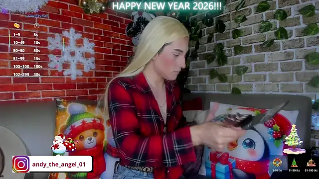 andy angell1 online show from January 6, 1:04 pm