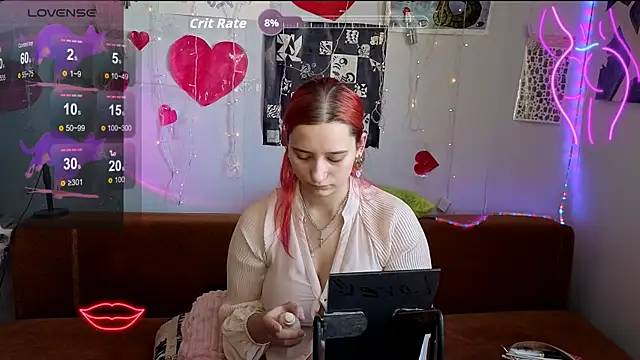 Snapshot of RachelPirce chatting on February 13, 7:48 am RachelPirce online show from February 13, 7:48 am