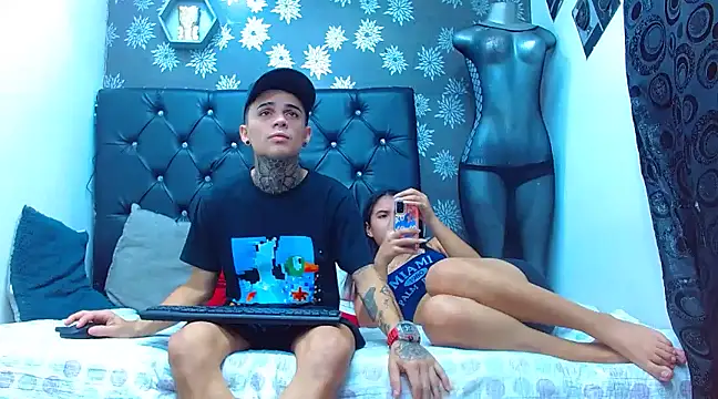 Snapshot of exotic_hot_couple chatting on December 30, 2:31 am exotic hot couple online show from December 30, 2:31 am