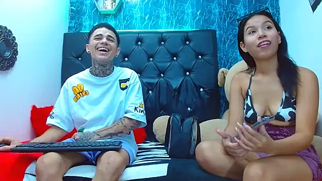 Snapshot of exotic_hot_couple chatting on January 20, 2:01 am exotic hot couple online show from January 20, 2:01 am