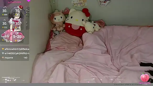 bunniix online show from February 22, 3:01 am