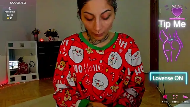 Snapshot of Lucky_Deniz chatting on March 9, 2:07 am Lucky Deniz online show from March 9, 2:07 am