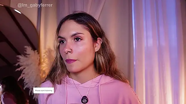 Gaby Ferrer online show from July 24, 4:49 pm