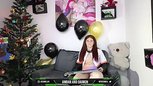 Snapshot of Ambar_and_daimon_ chatting on January 2, 4:52 am Ambar and daimon online show from January 2, 4:52 am