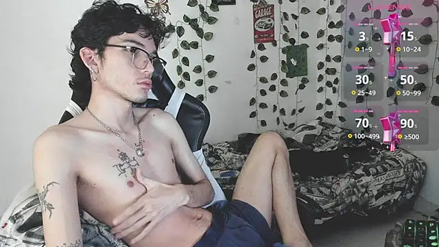 Snapshot of skinny_dann chatting on October 14, 3:40 am skinny dann online show from October 14, 3:40 am