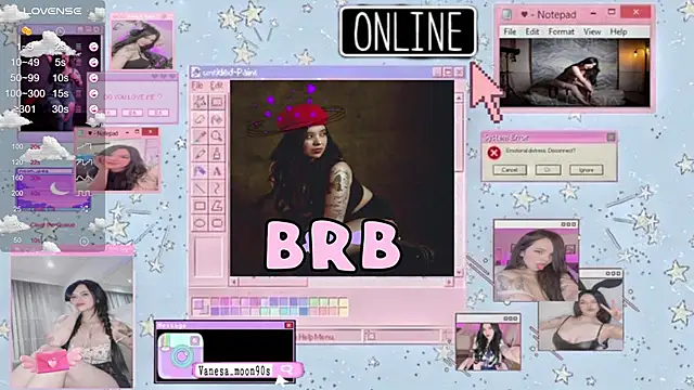 vanesa moon   online show from February 20, 11:10 pm