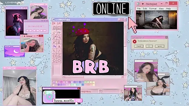 vanesa moon   online show from March 17, 11:00 pm