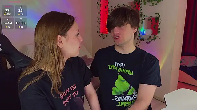 RobertAndLinela online show from March 25, 2:06 am