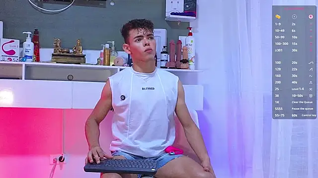 Nijinsky LatinBoy online show from August 6, 1:46 pm