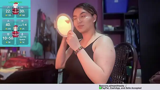 Snapshot of mamifresita chatting on December 13, 7:53 pm mamifresita online show from December 13, 7:53 pm