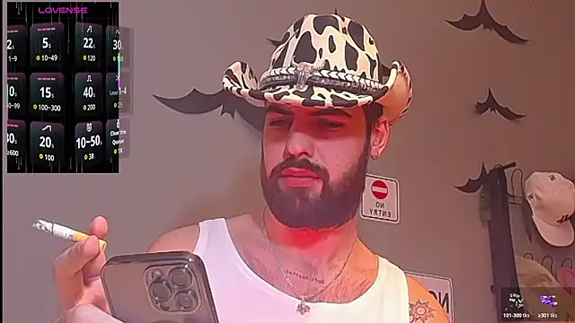 HairyRobxxx online show from February 6, 6:55 pm