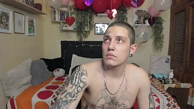 Blondandtattoofaced online show from February 20, 10:37 am