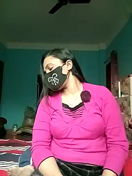 Snapshot of Anika-1 chatting on January 13, 8:47 am Anika-1 online show from January 13, 8:47 am