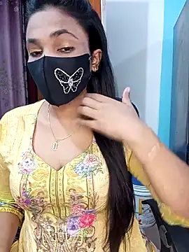 Snapshot of Anika-1 chatting on February 12, 10:35 am Anika-1 online show from February 12, 10:35 am
