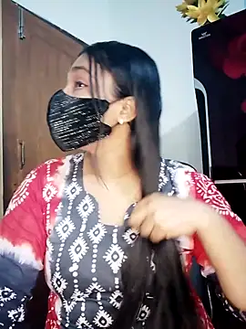 Snapshot of Anika-1 chatting on April 3, 7:01 pm Anika-1 online show from April 3, 7:01 pm