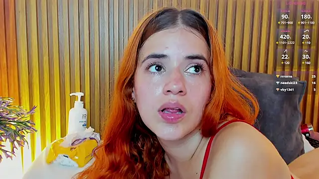 alliss ginger  online show from February 7, 4:48 am