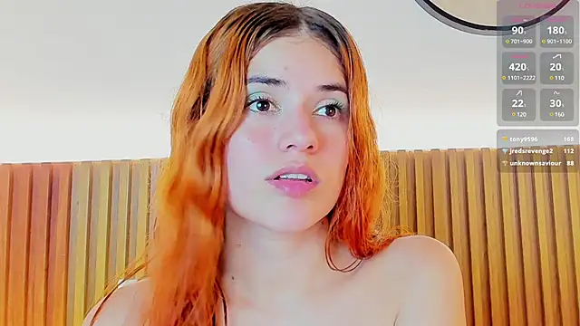 alliss ginger  online show from February 9, 9:05 am