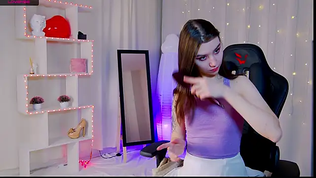 Snapshot of Amelia_skyy chatting on February 25, 2:47 am Amelia skyy online show from February 25, 2:47 am