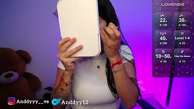 Anddyy   online show from April 19, 4:50 pm